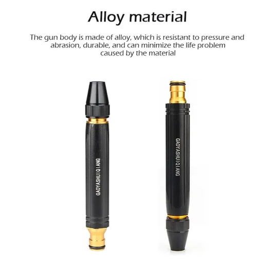 Car Wash Gun – High-Pressure Metal Water Gun Nozzle for Household & Vehicle Cleaning Upgrade your cleaning routine with this High-Pressure Car Wash Water Gun