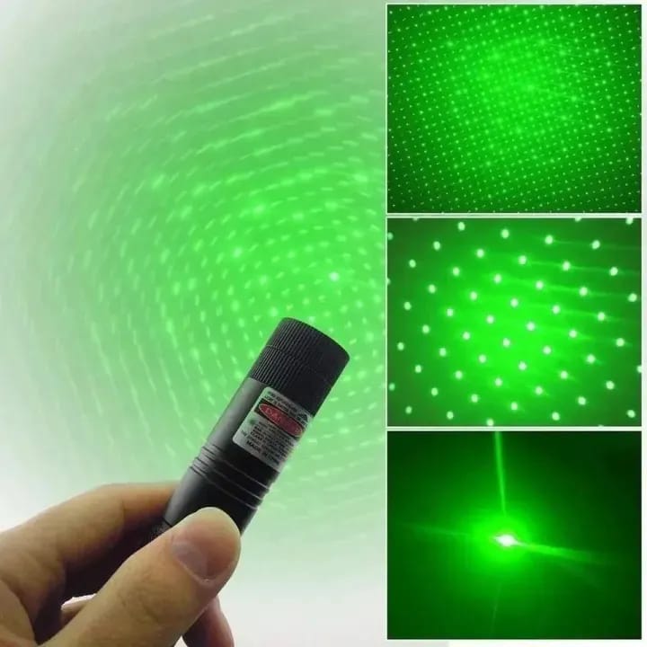 Rechargeable Powerful Green Laser Pointer – Long Range 4+ KM Beam – Water & Weather Resistant – Steel Body