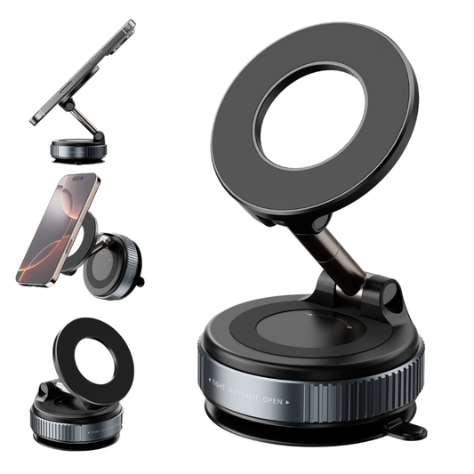 Adjustable Mobile Suction Holder – Strong Grip Phone Mount for Car, Desk, Kitchen & Bedside Use