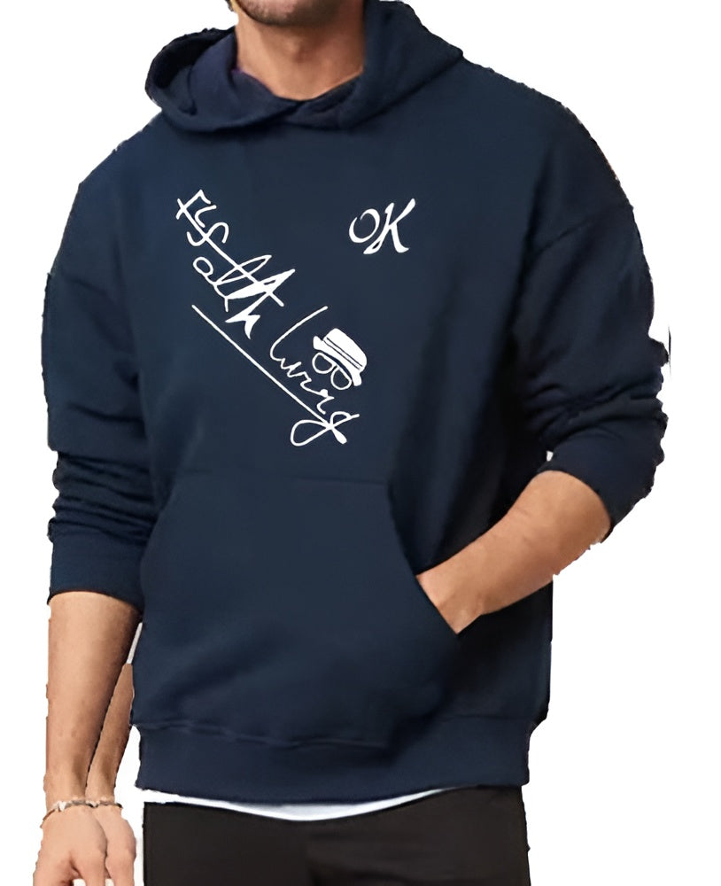 Printed Premium Hoodies for Men and Boys – Comfortable, Stylish & Casual Wear - Large